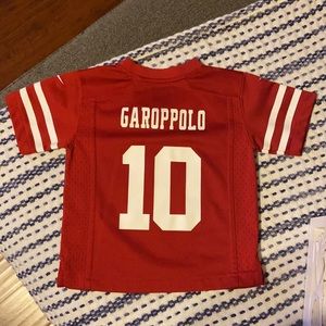 49ers NFL Nike jersey size 3T ( #10 GAROPPOLO)
